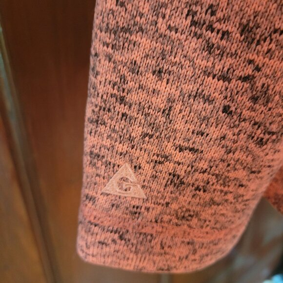 Gerry Orange Hooded Jacket With Zipper & Snap Closures Size M - Picture 3 of 7